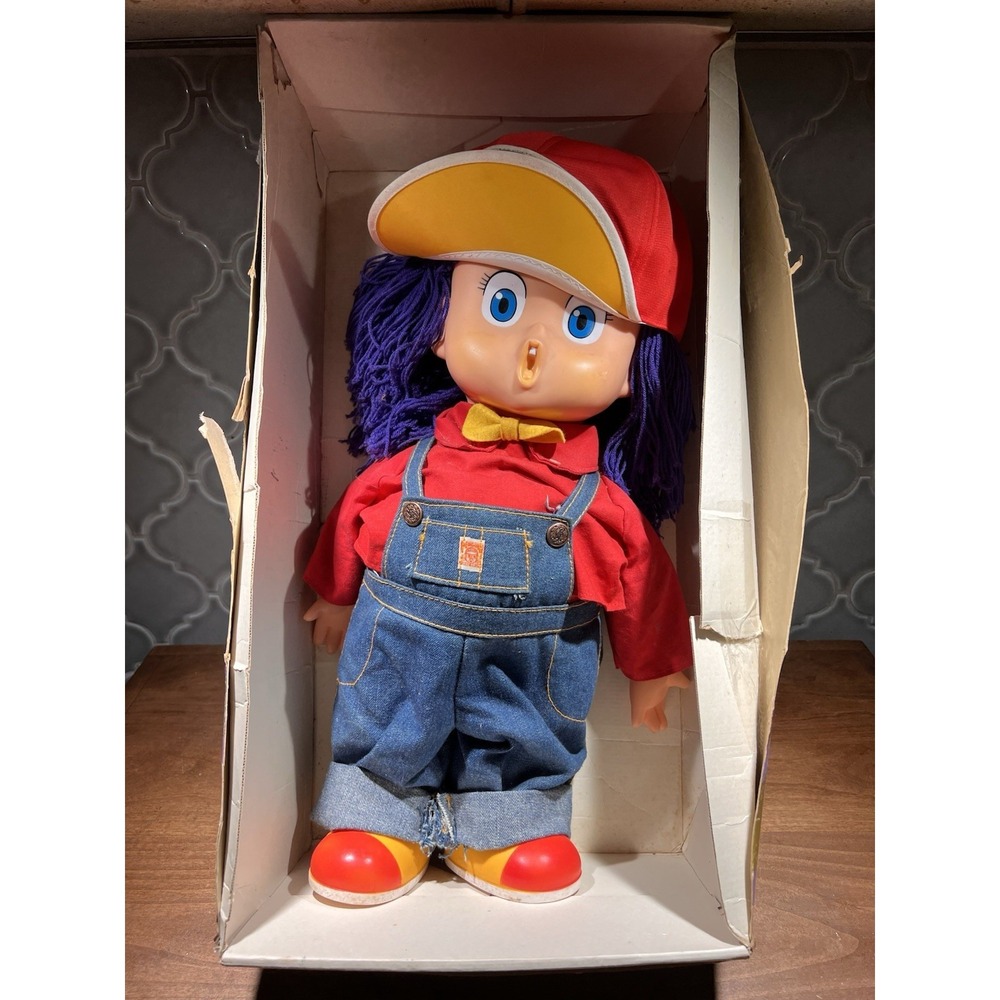 Dr Slump N. Arale Penguin Village Doll With Box And Original Clothes Anime